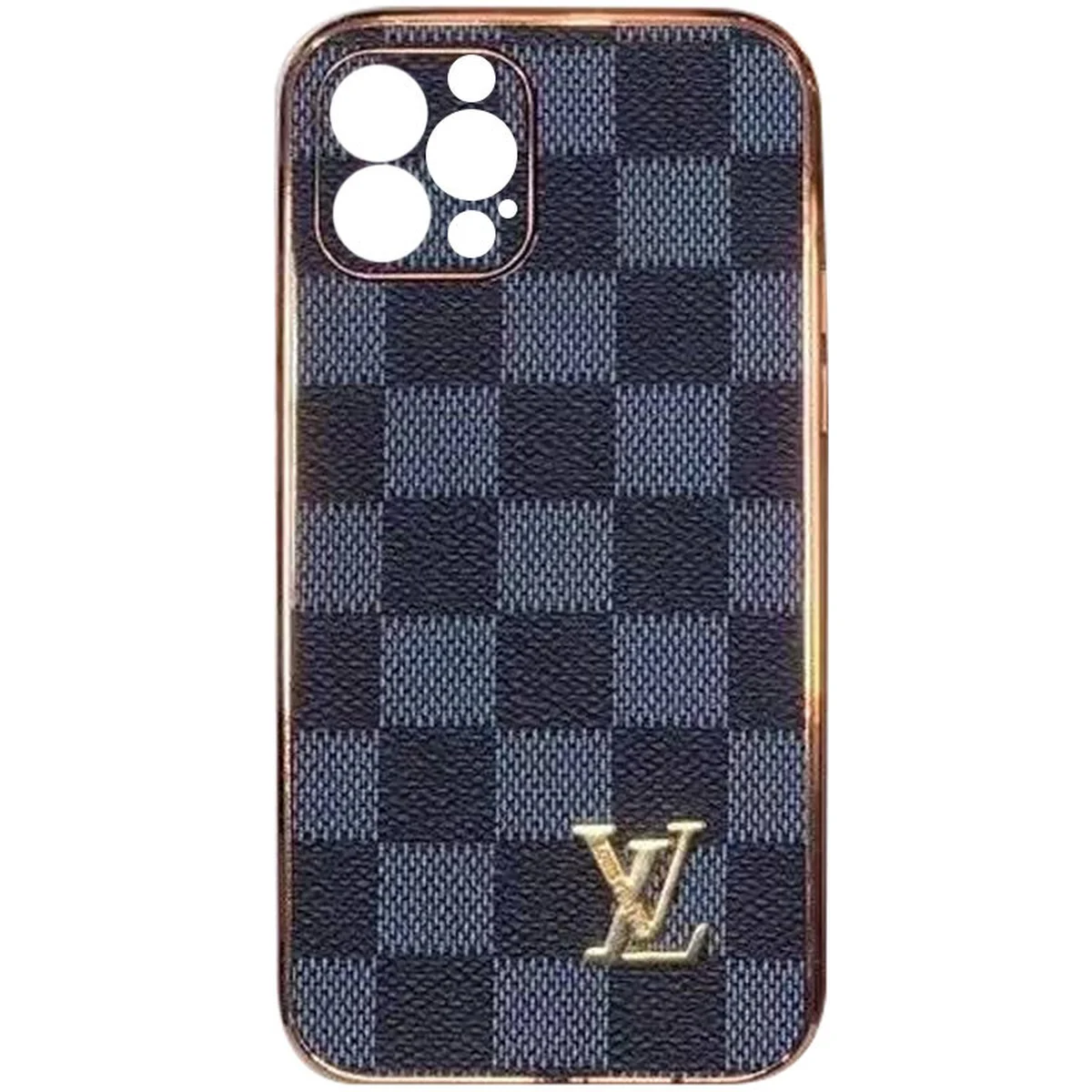 TPU чохол LV Full Camera для Apple iPhone 12 Pro (6.1") Сірий