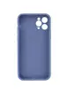 Силіконовий чохол Candy Full Camera для Apple iPhone 12 Pro (6.1 ") Блакитний / Mist blue