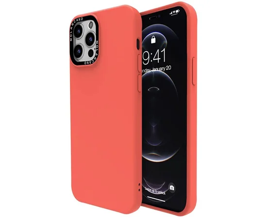TPU чохол Molan Cano MIXXI для Apple iPhone 12 Pro / 12 (6.1 ") Рожевий