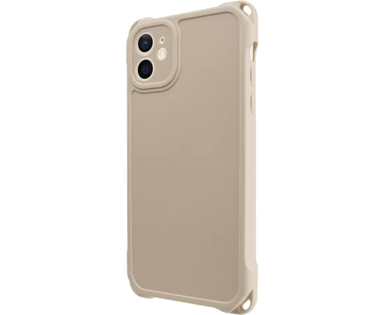 Чохол TPU CrossBody with straps для Apple iPhone 12 (6.1") Antique White