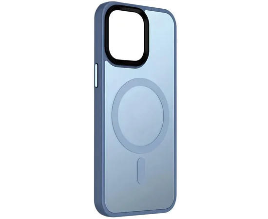 Чехол Ummi Colorful with MagSafe для Apple iPhone 12 Pro / 12 (6.1") Голубой / Sierra Blue