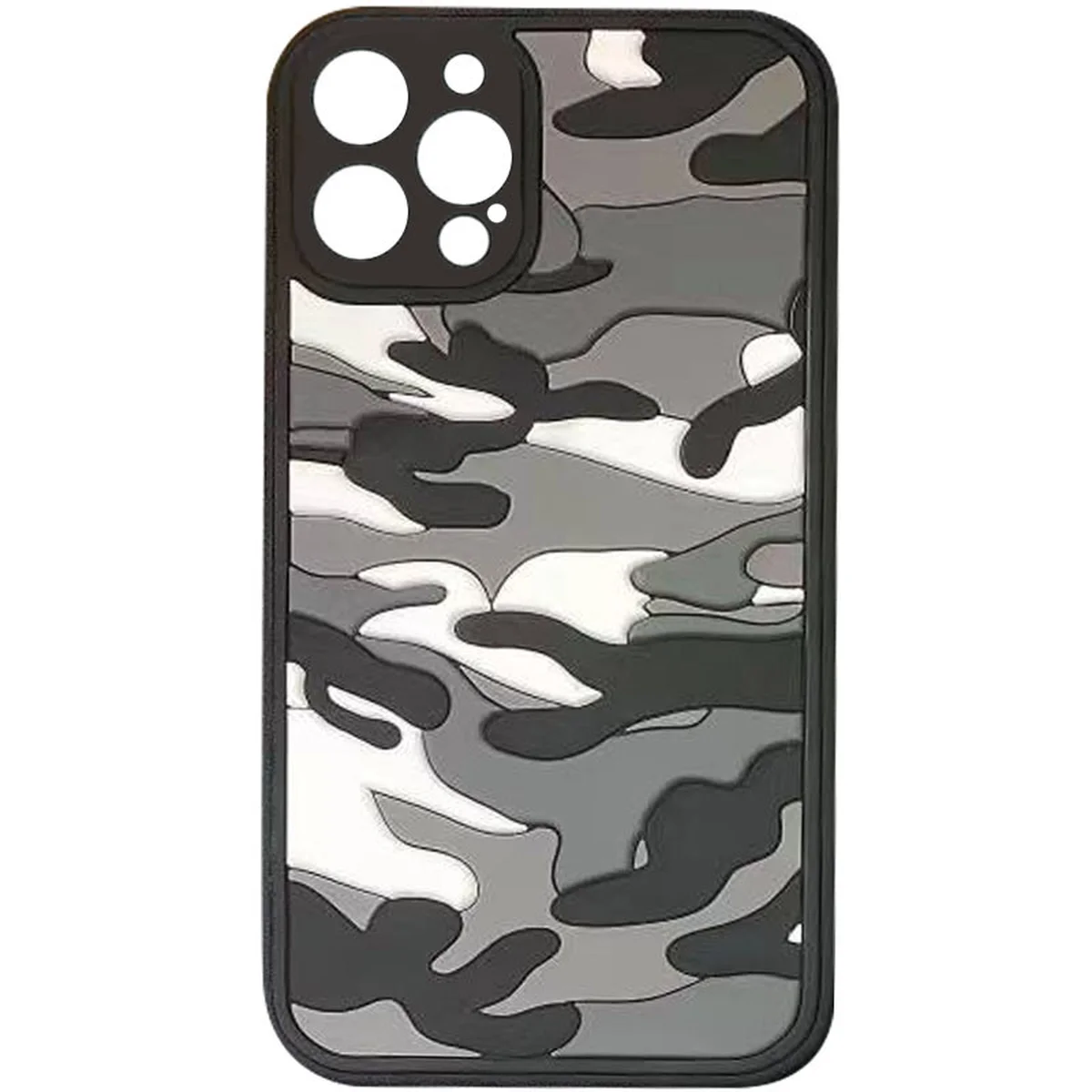 Чохол TPU+PC Army Collection для Apple iPhone 12 Pro (6.1") Сірий