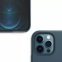 Шкіряний чохол Leather Case (AAA) with MagSafe для Apple iPhone 12 Pro / 12 (6.1 ") Baltic Blue
