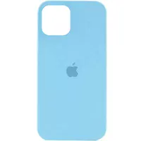 Чехол Silicone Case Full Protective (AA) для Apple iPhone 12 Pro / 12 (6.1") Фиолетовый / Elderberry