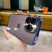 Чехол TPU+PC Glittershine для Apple iPhone 12 Pro (6.1") Dark Blue