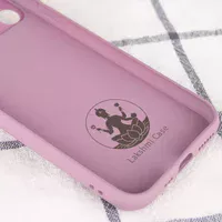 Чохол Silicone Case Lakshmi Square Full Camera для Apple iPhone 12 (6.1") Ліловий / Lilac Pride