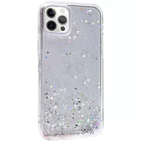TPU чехол Star Glitter для Apple iPhone 12 Pro / 12 (6.1") Прозрачный