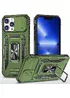 Ударопрочный чехол Camshield Army Ring для Apple iPhone 12 Pro / 12 (6.1") Оливковый / Army Green