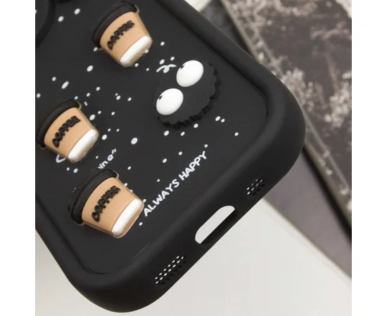 Чехол TPU Toys Case with Ears для Apple iPhone 12 Pro (6.1") Black