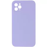 Чехол Silicone Case Lakshmi Square Full Camera для Apple iPhone 12 (6.1") Сиреневый / Dasheen