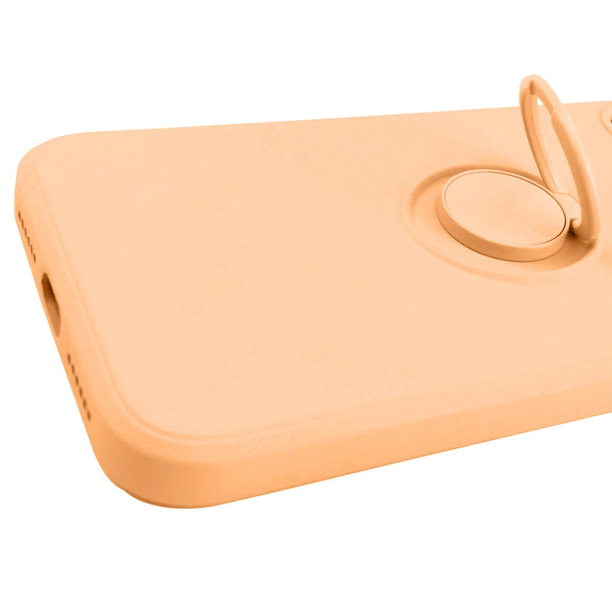 Чохол TPU Candy Ring Full Camera для Apple iPhone 12 Pro (6.1 ") Помаранчевий / Coral