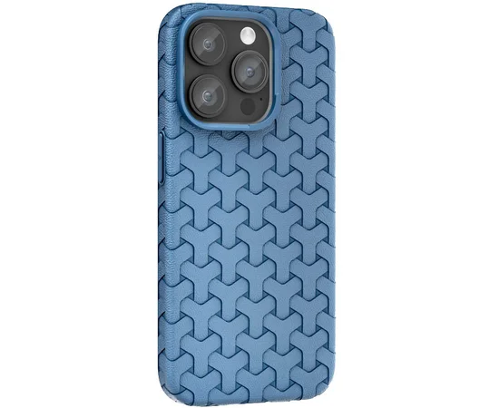 Чехол TPU Weaving для Apple iPhone 12 Pro / 12 (6.1") Blue