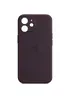 Чехол Silicone Case Full Camera Protective (AA) для Apple iPhone 12 (6.1") Фиолетовый / Elderberry