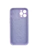 Чохол Silicone Case Full Camera Protective (AA) для Apple iPhone 12 Pro (6.1") Бузковий / Lilac