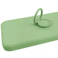 Чехол TPU Candy Ring Full Camera для Apple iPhone 12 Pro (6.1") Мятный / Mint