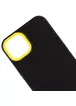 Чохол TPU+PC Bichromatic для Apple iPhone 12 Pro / 12 (6.1") Black / Yellow