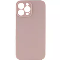 Чехол Silicone Case Lakshmi Square Full Camera для Apple iPhone 12 Pro (6.1") Розовый / Pink Sand