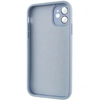 Чехол TPU+Glass Sapphire Midnight для Apple iPhone 12 (6.1") Голубой / Blue