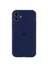 Чохол Silicone Case Full Camera Protective (AA) для Apple iPhone 12 (6.1 ") Синій / Deep navy