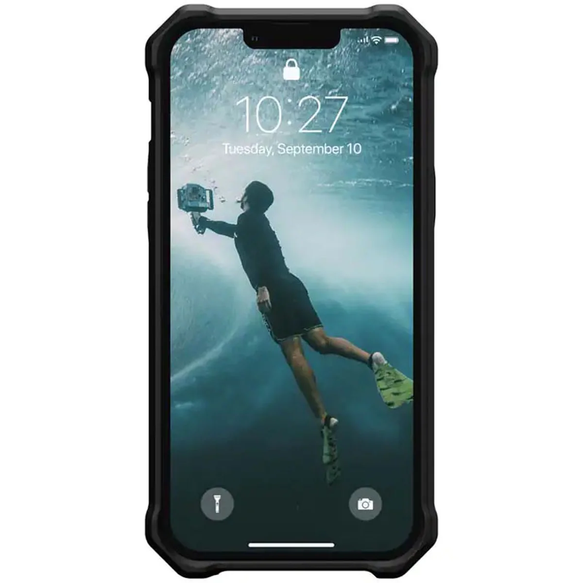 Чохол TPU UAG ESSENTIAL Armor with MagSafe для Apple iPhone 12 Pro / 12 (6.1") Чорний