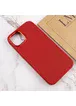 TPU чехол Bonbon Metal Style для Apple iPhone 12 Pro / 12 (6.1") Красный / Red