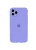 Чохол Silicone Case Full Camera Protective (AA) для Apple iPhone 12 Pro (6.1 ") Бузковий / Dasheen