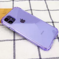 TPU чехол Ease Glossy Full Camera для Apple iPhone 12 (6.1") Сиреневый
