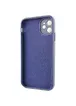 Чехол TPU+Glass Sapphire Midnight для Apple iPhone 12 (6.1") Синий / Deep navy