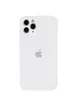 Чехол Silicone Case Full Camera Protective (AA) для Apple iPhone 12 Pro (6.1") Белый / White