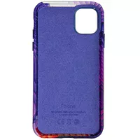 Кожаный чехол Colour Splash для Apple iPhone 12 Pro / 12 (6.1") Purple / Pink