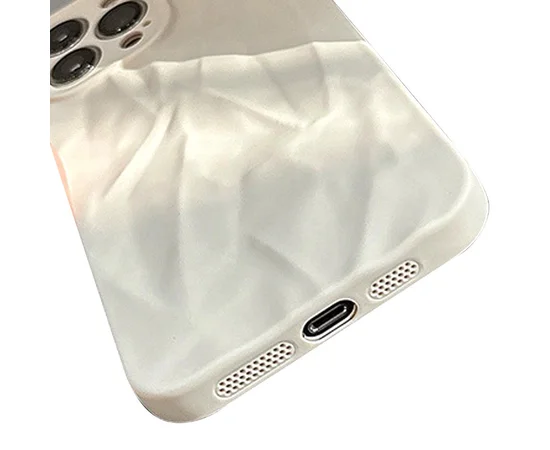 Чохол TPU Texture для Apple iPhone 12 Pro (6.1") White