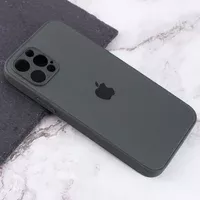 TPU+Glass чехол Matte Candy Full camera для Apple iPhone 12 Pro (6.1") Зеленый