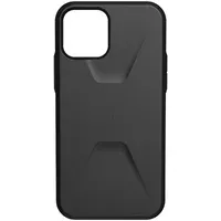 Чехол TPU UAG CIVILIAN series для Apple iPhone 12 Pro / 12 (6.1") Черный