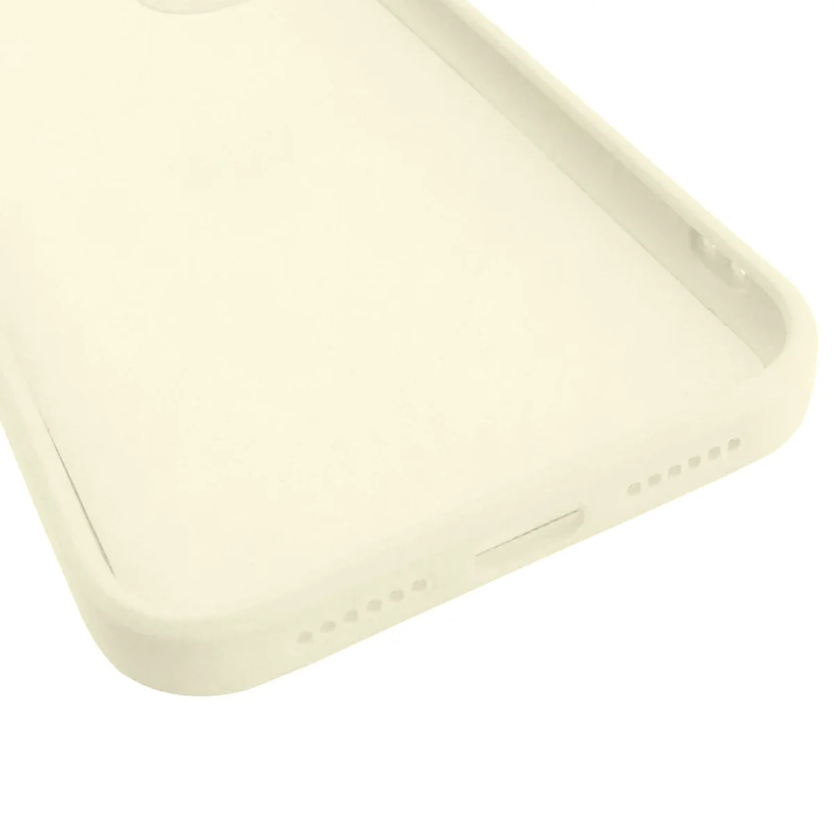 Чохол TPU Candy Ring Full Camera для Apple iPhone 12 (6.1 ") Бежевий / Antigue White