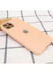 TPU + Glass чохол GLOSSY Logo Full camera для Apple iPhone 12 Pro (6.1 ") Рожевий
