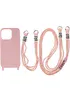 Чохол TPU two straps California для Apple iPhone 12 Pro / 12 (6.1") Рожевий / Pink Sand