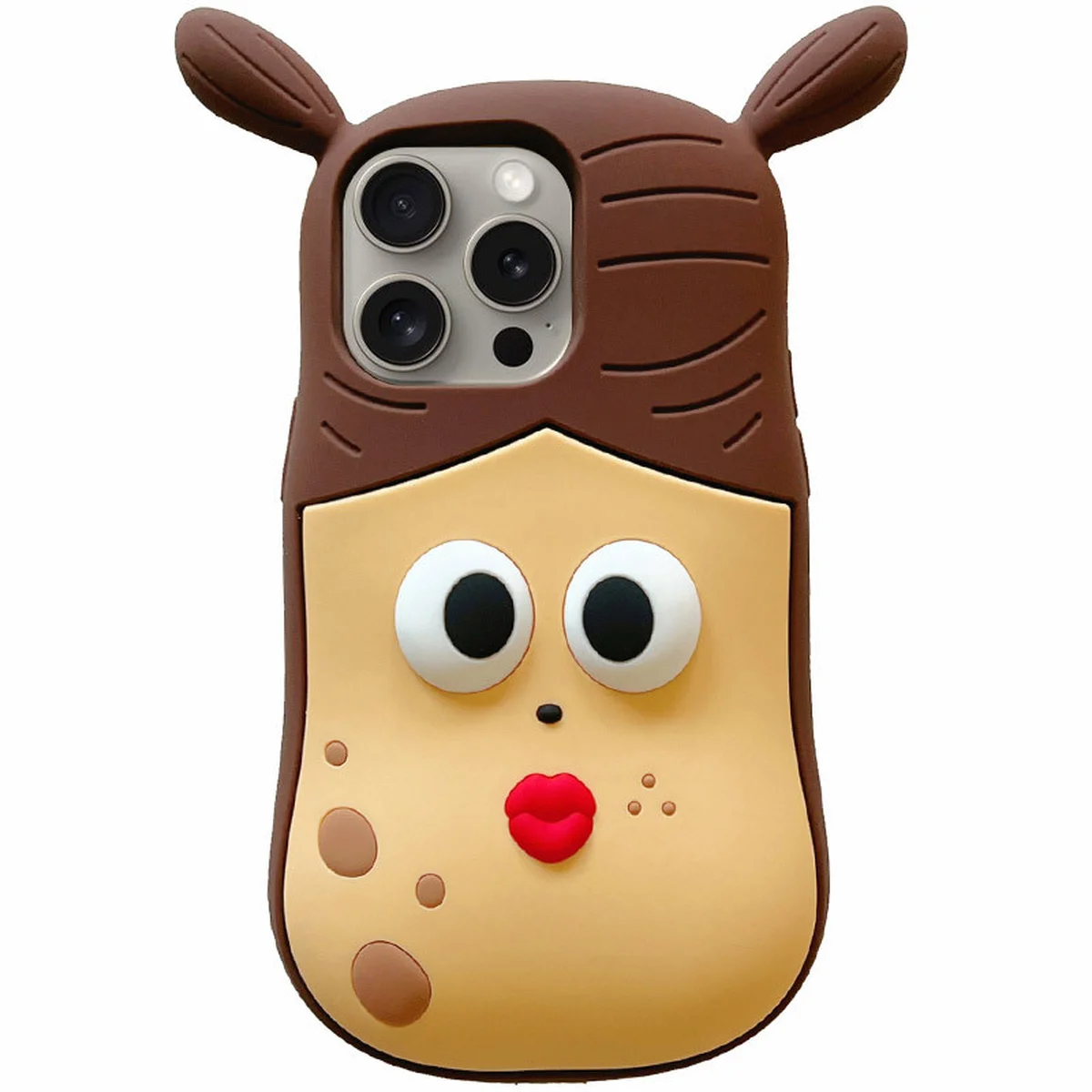 Силиконовый чехол Funny 3D для Apple iPhone 12 Pro / 12 (6.1") She