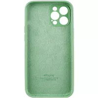 Чохол Silicone Case Full Camera Protective (AA) Apple iPhone 12 Pro (6.1") Зелений / Pistachio
