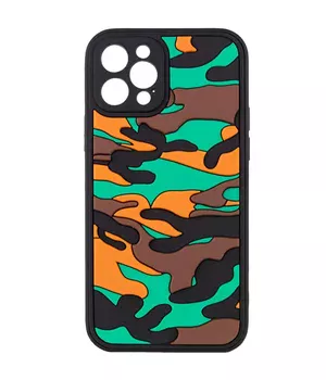 Чохол TPU+PC Army Collection для Apple iPhone 12 Pro (6.1") Коричневий