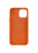 Чохол Silicone case (AAA) full with Magsafe and Animation для Apple iPhone 12 Pro / 12 (6.1 ") Помаранчевий / Kumquat