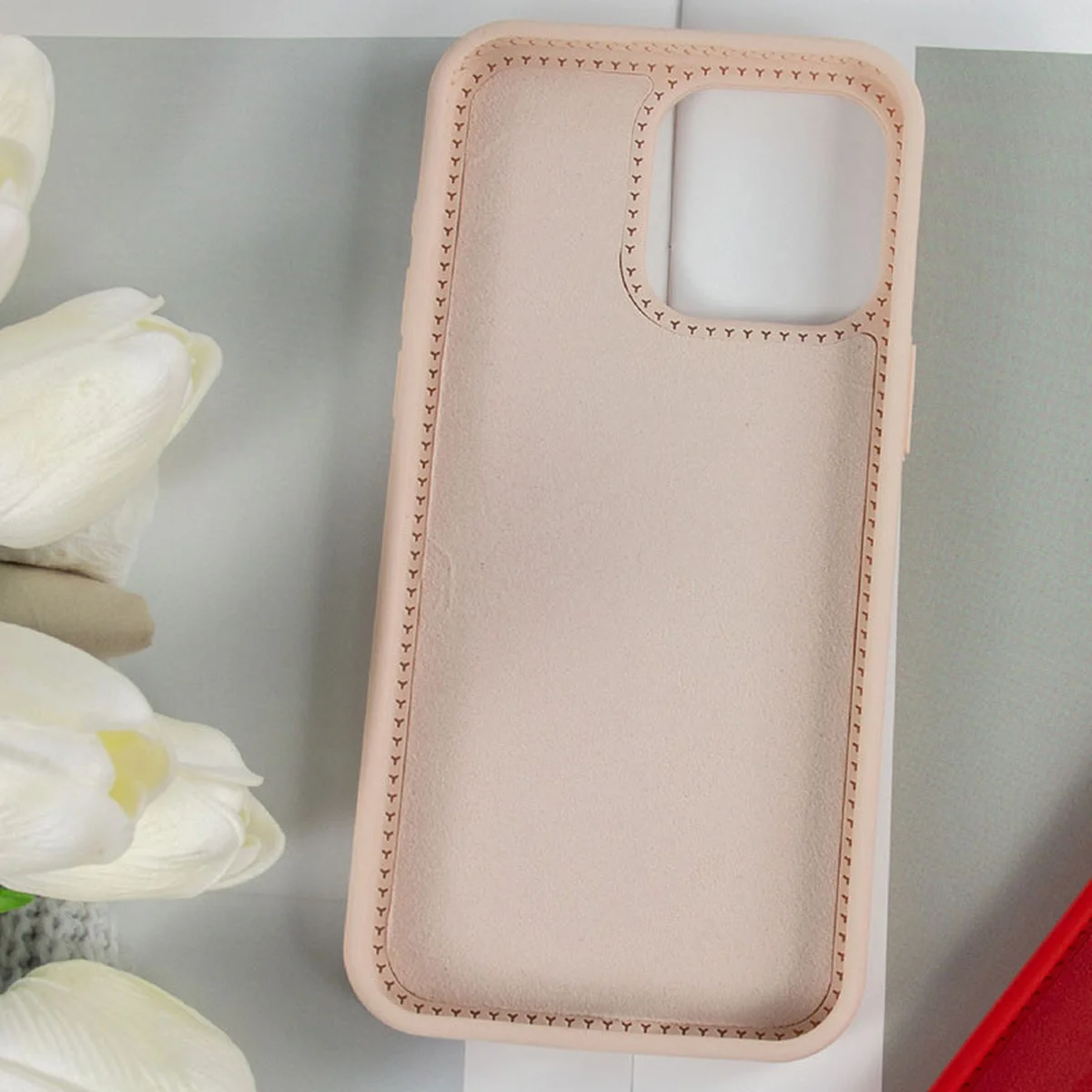 Чехол Silicone Case Full Protective with Ring для Apple iPhone 12 Pro / 12 (6.1") Pink