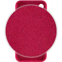 Чохол Silicone Case Full Camera Protective (AA) Apple iPhone 12 (6.1") Червоний / Rose Red