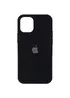 Чохол Silicone Case Full Protective (AA) для Apple iPhone 12 Pro / 12 (6.1 ") Чорний / Black