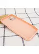 TPU + Glass чохол GLOSSY Logo Full camera для Apple iPhone 12 Pro (6.1 ") Рожевий