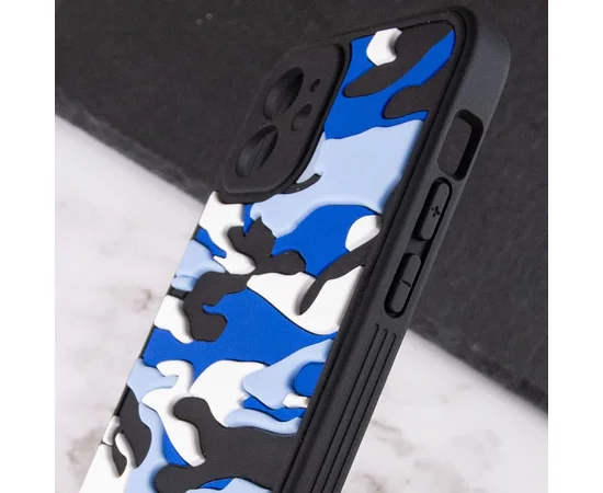 Чохол TPU+PC Army Collection для Apple iPhone 12 (6.1") Синій