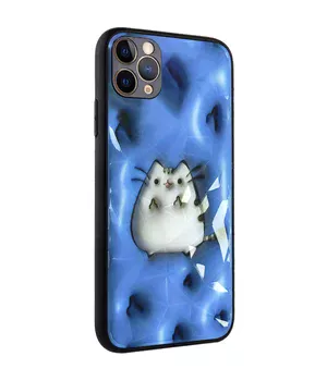 TPU+PC чехол Prisma Fluffie для Apple iPhone 12 Pro (6.1") Pusheen