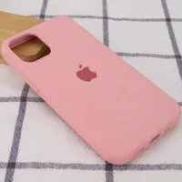 Чохол Silicone Case Full Protective (AA) Apple iPhone 12 Pro / 12 (6.1") Рожевий / Pink