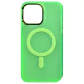 Чехол TPU+PC Lily with MagSafe для Apple iPhone 12 Pro / 12 (6.1") Neon Green