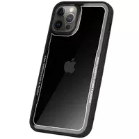 TPU + PC чохол G-Case Shock Crystal для Apple iPhone 12 Pro / 12 (6.1 ") Чорний