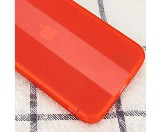 Чохол TPU Glossy Line Full Camera для Apple iPhone 12 Pro (6.1 ") Червоний